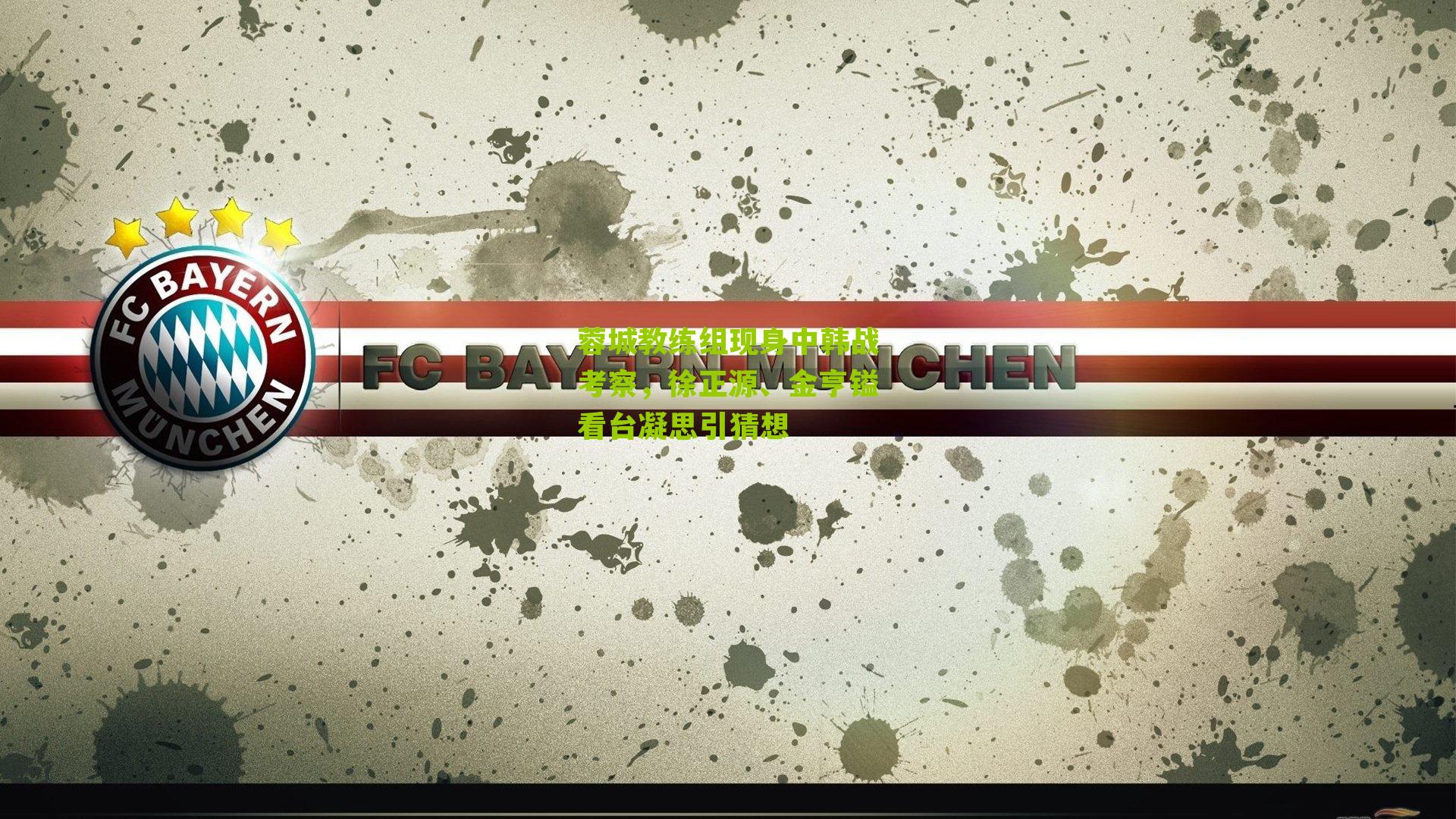 搜狐体育_蓉城教练组现身中韩战考察，徐正源、金亨镒看台凝思引猜想